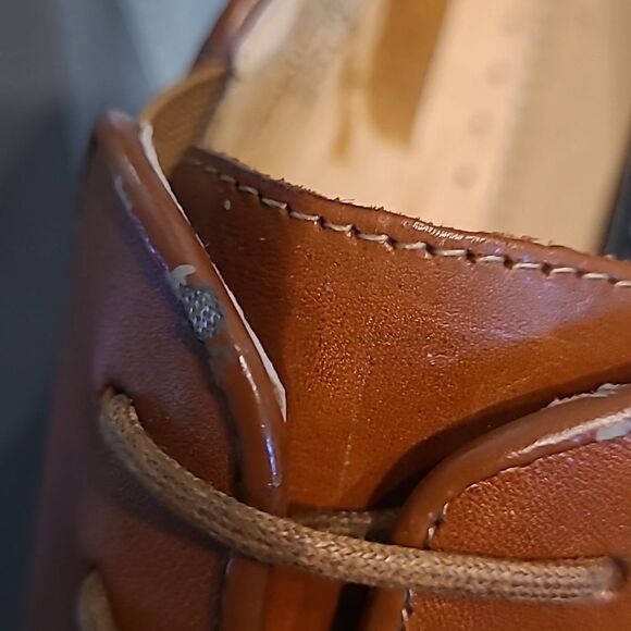 Men's Brown Leather Dress Shoes - Picture 11 of 11